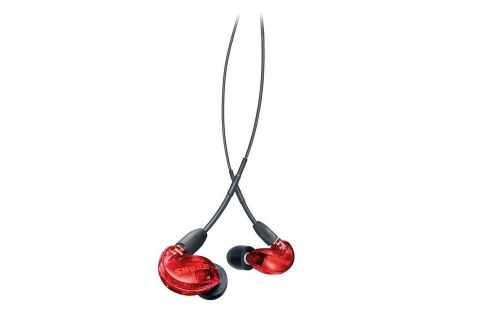 Shure SE215SPE-RD-EFS - Słuchawki douszne z pojedynczym przetwornikiem i kablem 3.5mm (czerwone) Shure SE215SPE-RD-EFS - Słuchawki douszne z pojedynczym przetwornikiem i kablem 3.5mm (czerwone)