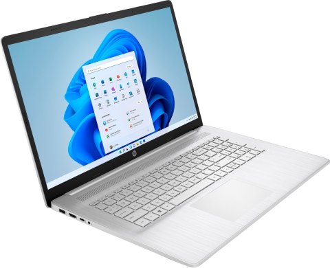 HP 17-CN2068CL i5-1235U 17.3" FHD AG 8GB SSD512 BT BLKB FPR Win11 Natural Silver (REPACK) 2Y