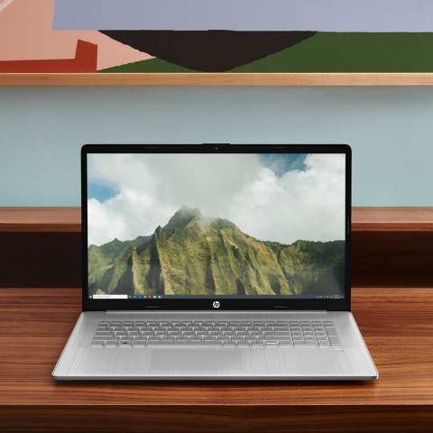 HP 17-CN2068CL i5-1235U 17.3" FHD AG 8GB SSD512 BT BLKB FPR Win11 Natural Silver (REPACK) 2Y