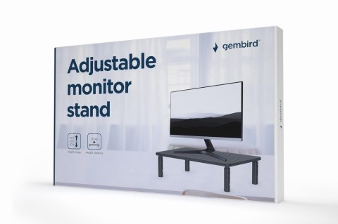 GEMBIRD REGULOWANY STOJAK NA MONITOR/LAPTOP (KSZTAŁT PROSTOKĄTNY) GEMBIRD REGULOWANY STOJAK NA MONITOR/LAPTOP (KSZTAŁT PROSTOKĄTNY)