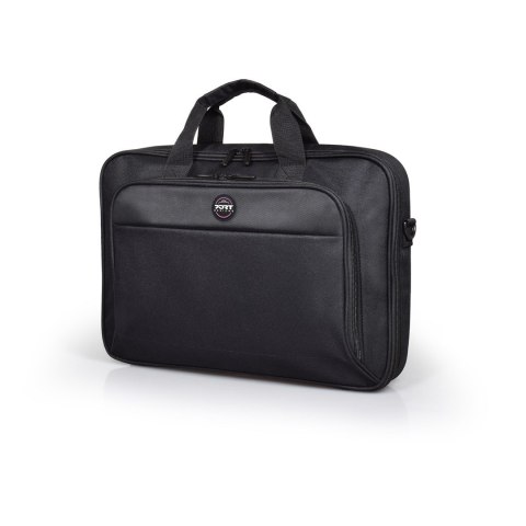 Torba na laptopa PORT DESIGNS Hanoi II 105064 ( Clamshell; 15,6"; kolor czarny) Torba na laptopa PORT DESIGNS Hanoi II 105064 ( Clamshell; 15,6"; kolor czarny)