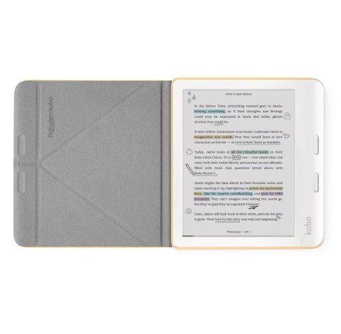 Etui Kobo Libra Colour SleepCover Case Butter Yellow Etui Kobo Libra Colour SleepCover Case Butter Yellow