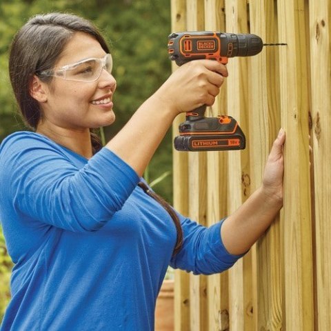 Wiertarko-wkrętarka 18V CDC18BAFC-QW BLACK+DECKER (WYPRZEDAŻ) Wiertarko-wkrętarka 18V CDC18BAFC-QW BLACK+DECKER (WYPRZEDAŻ)