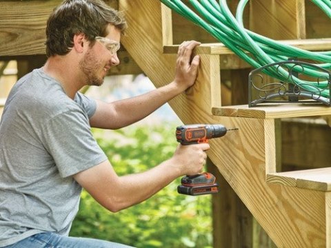 Wiertarko-wkrętarka 18V CDC18BAFC-QW BLACK+DECKER (WYPRZEDAŻ) Wiertarko-wkrętarka 18V CDC18BAFC-QW BLACK+DECKER (WYPRZEDAŻ)