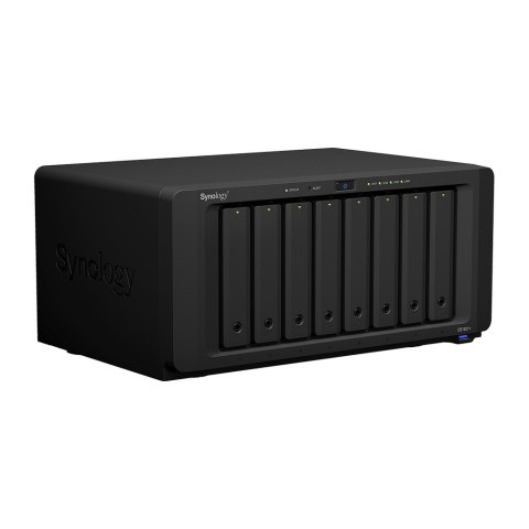 NAS Synology DS1821+; Tower; 8x (3.5"/2.5" SATA HDD/SSD); AMD Ryzen V1500B;,4 GB DDR4 (max. 32GB),4 x 1GbE RJ-45