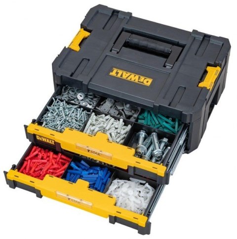 Skrzynia z 2 szufladami DeWalt Tstak DWST1-70706 Skrzynia z 2 szufladami DeWalt Tstak DWST1-70706