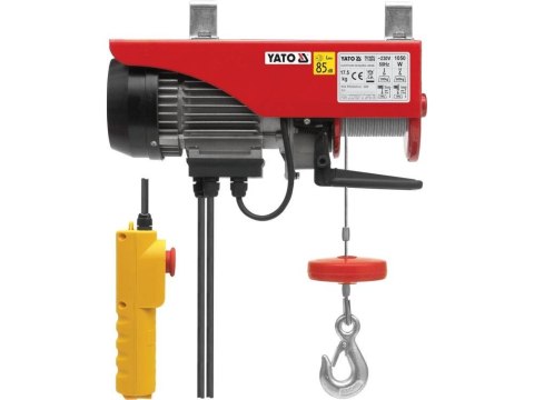 Elekt. wciągnik linowy 1050W 300/600KG YT-5905 Yato Elekt. wciągnik linowy 1050W 300/600KG YT-5905 Yato
