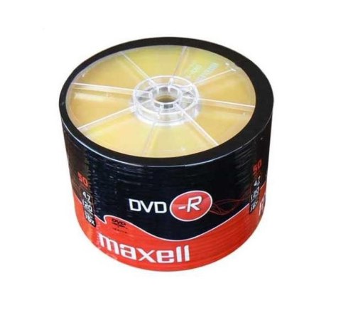 MAXELL DVD-R 4,7GB 50 szt w opakowaniu SHRINK. Prędkość zapisu 16X, 120 min. Przeznaczenie nagrywanie Multimediów. MAXELL DVD-R 4,7GB 50 szt w opakowaniu SHRINK. Prędkość zapisu 16X, 120 min. Przeznaczenie nagrywanie Multimediów.