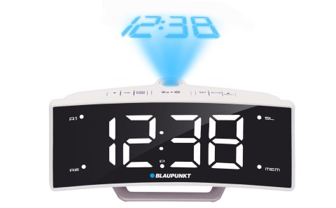 Radiobudzik Blaupunkt CRP7WH biało-czarny Radiobudzik Blaupunkt CRP7WH biało-czarny