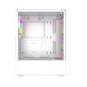 GEMBIRD OBUDOWA FORNAX 4000W MIDI-TOWER (2X USB 3.0, 1X USB 2.0, HD AUDIO, SZKLANY PANEL BOCZNY, PODŚWIETLENIE ARGB) BIAŁA