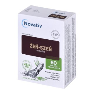 Novativ Żeń-szeń Complex 60tabl.