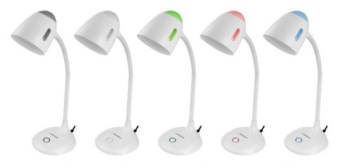 ESPERANZA LAMPKA BIURKOWA E27 ELECTRA BIAŁA ELD110W ESPERANZA LAMPKA BIURKOWA E27 ELECTRA BIAŁA ELD110W
