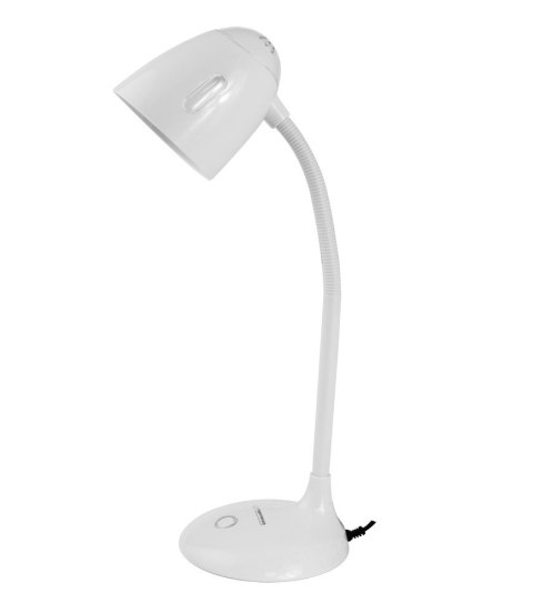 ESPERANZA LAMPKA BIURKOWA E27 ELECTRA BIAŁA ELD110W ESPERANZA LAMPKA BIURKOWA E27 ELECTRA BIAŁA ELD110W