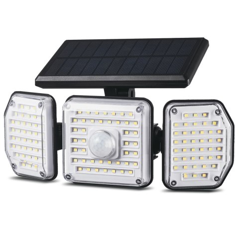 MACLEAN SOLARNA LAMPA LED Z CZUJNIKIEM RUCHU IP65 4W 3 TRYBY PRACY MCE615 MACLEAN SOLARNA LAMPA LED Z CZUJNIKIEM RUCHU IP65 4W 3 TRYBY PRACY MCE615