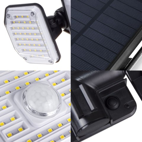 MACLEAN SOLARNA LAMPA LED Z CZUJNIKIEM RUCHU IP65 4W 3 TRYBY PRACY MCE615 MACLEAN SOLARNA LAMPA LED Z CZUJNIKIEM RUCHU IP65 4W 3 TRYBY PRACY MCE615