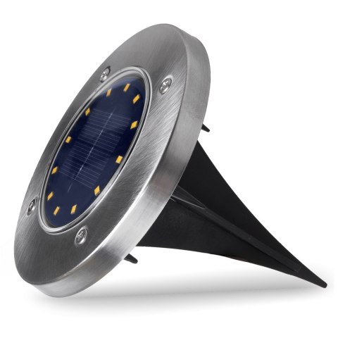 MACLEAN SOLARNA LAMPA NAJAZDOWA OGRODOWA LED IP44, 12 LED SMD, 4000K MCE318 MACLEAN SOLARNA LAMPA NAJAZDOWA OGRODOWA LED IP44, 12 LED SMD, 4000K MCE318