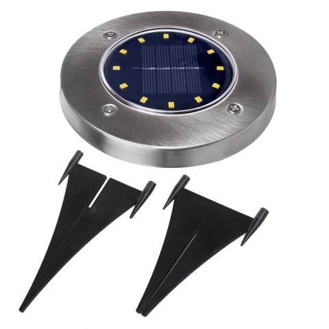 MACLEAN SOLARNA LAMPA NAJAZDOWA OGRODOWA LED IP44, 12 LED SMD, 4000K MCE318 MACLEAN SOLARNA LAMPA NAJAZDOWA OGRODOWA LED IP44, 12 LED SMD, 4000K MCE318