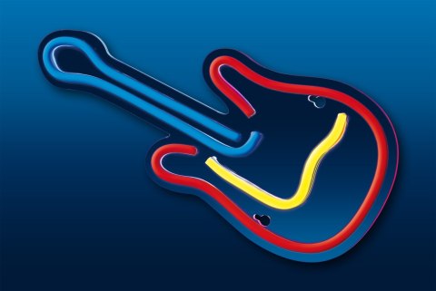 Neon LED Activejet AJE-NEON GITARA Neon LED Activejet AJE-NEON GITARA