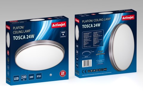 Plafon LED Activejet AJE-TOSCA 24W Plafon LED Activejet AJE-TOSCA 24W