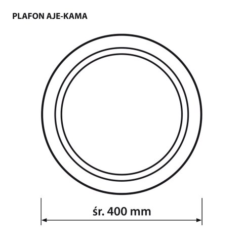 Plafon sufitowy LED Activejet AJE-KAMA 24W Plafon sufitowy LED Activejet AJE-KAMA 24W