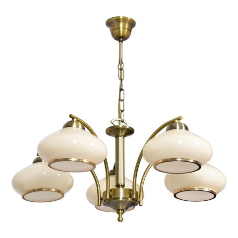 Żyrandol klasyczna lampa sufitowa wisząca Activejet RITA Patyna 5xE27 do salonu Żyrandol klasyczna lampa sufitowa wisząca Activejet RITA Patyna 5xE27 do salonu
