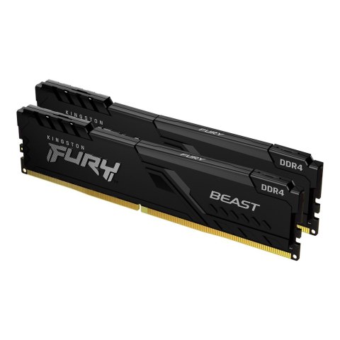 KINGSTON 64GB 3200MHz DDR4 CL16 DIMM (Kit of 2) FURY Beast Black KF432C16BBK2/64 KINGSTON 64GB 3200MHz DDR4 CL16 DIMM (Kit of 2) FURY Beast Black KF432C16BBK2/64