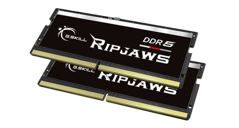 G.SKILL RIPJAWS SO-DIMM DDR5 2X32GB 4800MHZ CL40-39 1,1V F5-4800S4039A32GX2-RS G.SKILL RIPJAWS SO-DIMM DDR5 2X32GB 4800MHZ CL40-39 1,1V F5-4800S4039A32GX2-RS