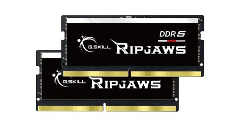 G.SKILL RIPJAWS SO-DIMM DDR5 2X32GB 4800MHZ CL40-39 1,1V F5-4800S4039A32GX2-RS G.SKILL RIPJAWS SO-DIMM DDR5 2X32GB 4800MHZ CL40-39 1,1V F5-4800S4039A32GX2-RS