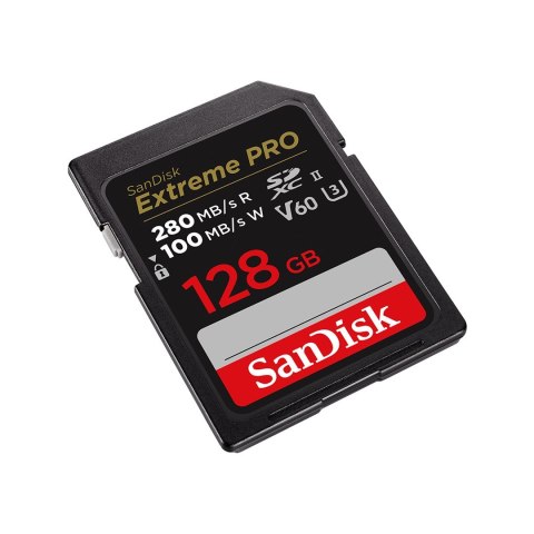 KARTA SANDISK EXTREME PRO SDXC 128GB 280/100 MB/s V60 UHS-II KARTA SANDISK EXTREME PRO SDXC 128GB 280/100 MB/s V60 UHS-II