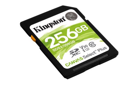 Karta pamięci Kingston Canvas Select Plus SDS2/256GB (256GB; Class U3, V30; Karta pamięci) Karta pamięci Kingston Canvas Select Plus SDS2/256GB (256GB; Class U3, V30; Karta pamięci)