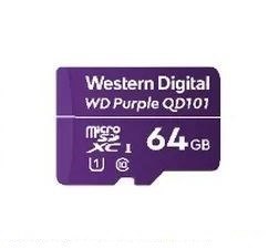 Karta pamięci WD Purple microSDXC WDD064G1P0C (64GB; Class 10, Class U1) Karta pamięci WD Purple microSDXC WDD064G1P0C (64GB; Class 10, Class U1)