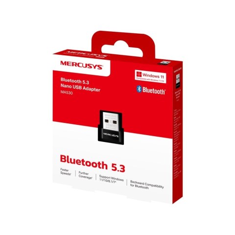 Mercusys MA530 Nano adapter USB Bluetooth 5.3 Mercusys MA530 Nano adapter USB Bluetooth 5.3