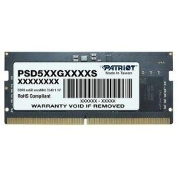 PATRIOT SO-DIMM DDR4 16GB 3200MHz Bulk Rank1 PATRIOT SO-DIMM DDR4 16GB 3200MHz Bulk Rank1