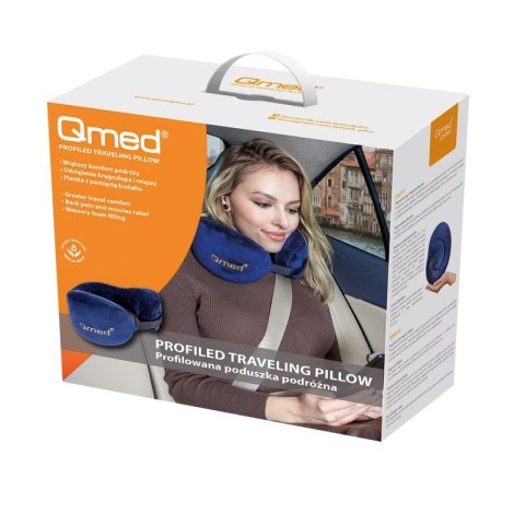 Profilowana poduszka podróżna TRAVELING QMED Profilowana poduszka podróżna TRAVELING QMED