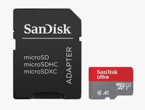 SANDISK ULTRA microSDXC 64GB 140MB/s + SD ADAPTER SANDISK ULTRA microSDXC 64GB 140MB/s + SD ADAPTER