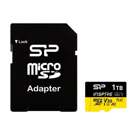 Silicon Power microSDXC Power Inspire 512GB V30 TLC 170/150 MB/S Silicon Power microSDXC Power Inspire 512GB V30 TLC 170/150 MB/S