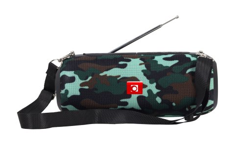 GEMBIRD PRZENOŚNY GŁOŚNIK BLUETOOTH SPK-BT-17-CM FM-RADIO, WBUDOWANY MIKROFON, WZÓR MORO, USB, AUX, MICROSD