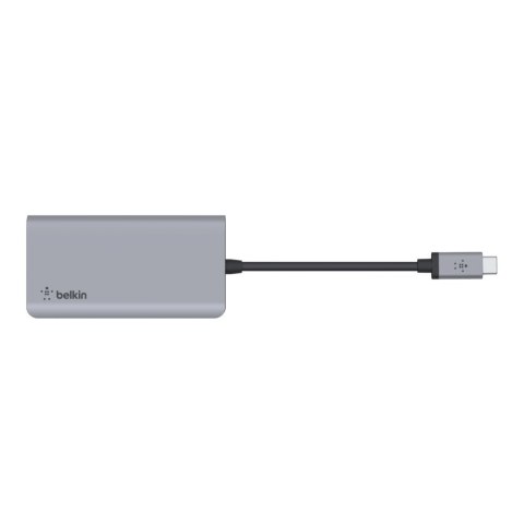 Hub Belkin Connect USB-C 4-in-1 Multiport Adapter 1x4k HDMI/2xUSB-A/1xUSB-C PD3.0 Grey Hub Belkin Connect USB-C 4-in-1 Multiport Adapter 1x4k HDMI/2xUSB-A/1xUSB-C PD3.0 Grey