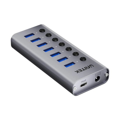 UNITEK HUB USB-A 3.0 7W1, 5GBPS Z PRZEŁĄCZNIKIEM UNITEK HUB USB-A 3.0 7W1, 5GBPS Z PRZEŁĄCZNIKIEM