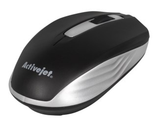 Activejet AMY-313 Mysz bezprzewodowa USB (optyczna; 1200 DPI; kolor czarno-szary)