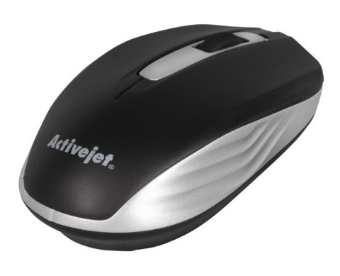 Activejet AMY-313 Mysz bezprzewodowa USB (optyczna; 1200 DPI; kolor czarno-szary) Activejet AMY-313 Mysz bezprzewodowa USB (optyczna; 1200 DPI; kolor czarno-szary)