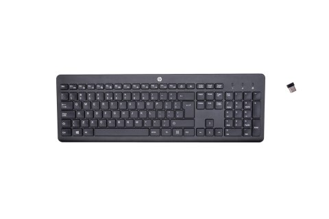 Klawiatura HP 230 Wireless Keyboard bezprzewodowa czarna 3L1E7AA Klawiatura HP 230 Wireless Keyboard bezprzewodowa czarna 3L1E7AA