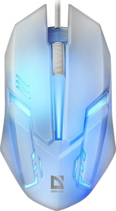 DEFENDER MYSZ CYBER MB-560L 7 KOLORÓW 1200DPI 3P BIAŁA 52561 DEFENDER MYSZ CYBER MB-560L 7 KOLORÓW 1200DPI 3P BIAŁA 52561