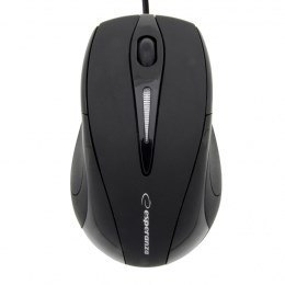 Mysz Esperanza EM102K (optyczna; 800 DPI; kolor czarny) Mysz Esperanza EM102K (optyczna; 800 DPI; kolor czarny)