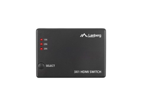 LANBERG SWITCH VIDEO 3X HDMI + PORT MICRO USB SWV-HDMI-0003 LANBERG SWITCH VIDEO 3X HDMI + PORT MICRO USB SWV-HDMI-0003