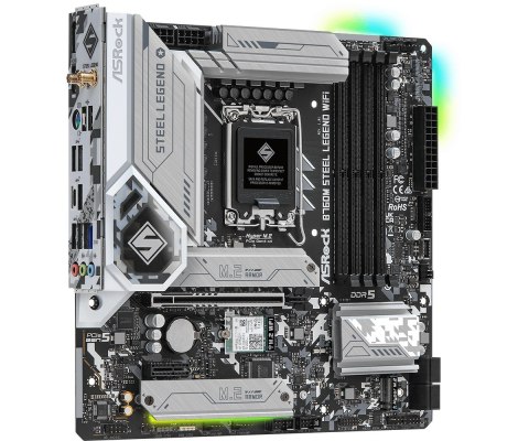 Płyta główna Asrock B760M STEEL LEGEND WIFI Płyta główna Asrock B760M STEEL LEGEND WIFI