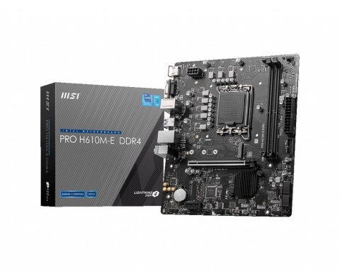 Płyta główna MSI PRO H610M-E DDR4 Płyta główna MSI PRO H610M-E DDR4