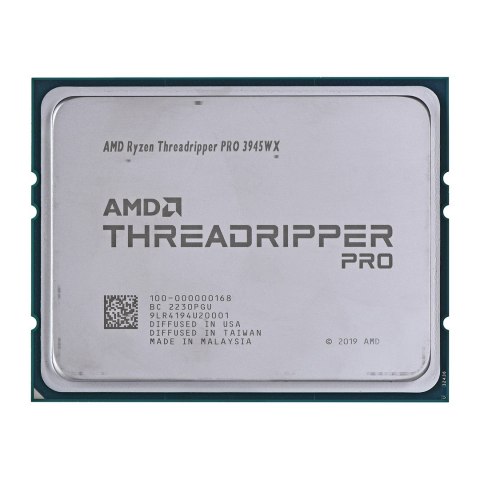 AMD Threadripper PRO 3945WX (12C/24T) 4.0GHz (4.3GHz Turbo) Socket sWRX8 TDP 280W tray AMD Threadripper PRO 3945WX (12C/24T) 4.0GHz (4.3GHz Turbo) Socket sWRX8 TDP 280W tray