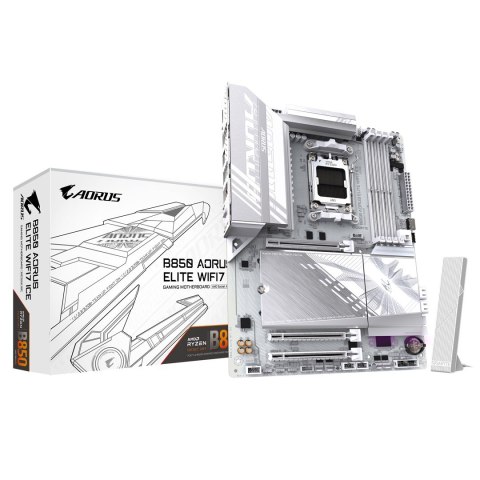 Płyta główna Gigabyte B850 AORUS ELITE WF7 ICE Płyta główna Gigabyte B850 AORUS ELITE WF7 ICE