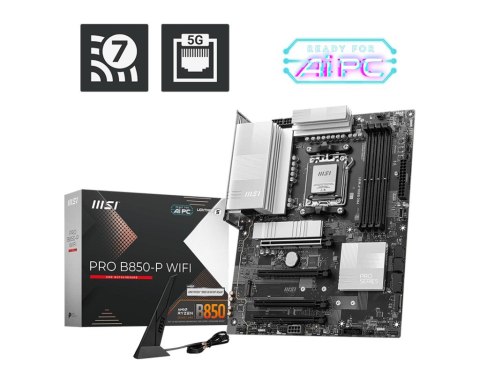 Płyta główna MSI PRO B850-P WIFI Płyta główna MSI PRO B850-P WIFI